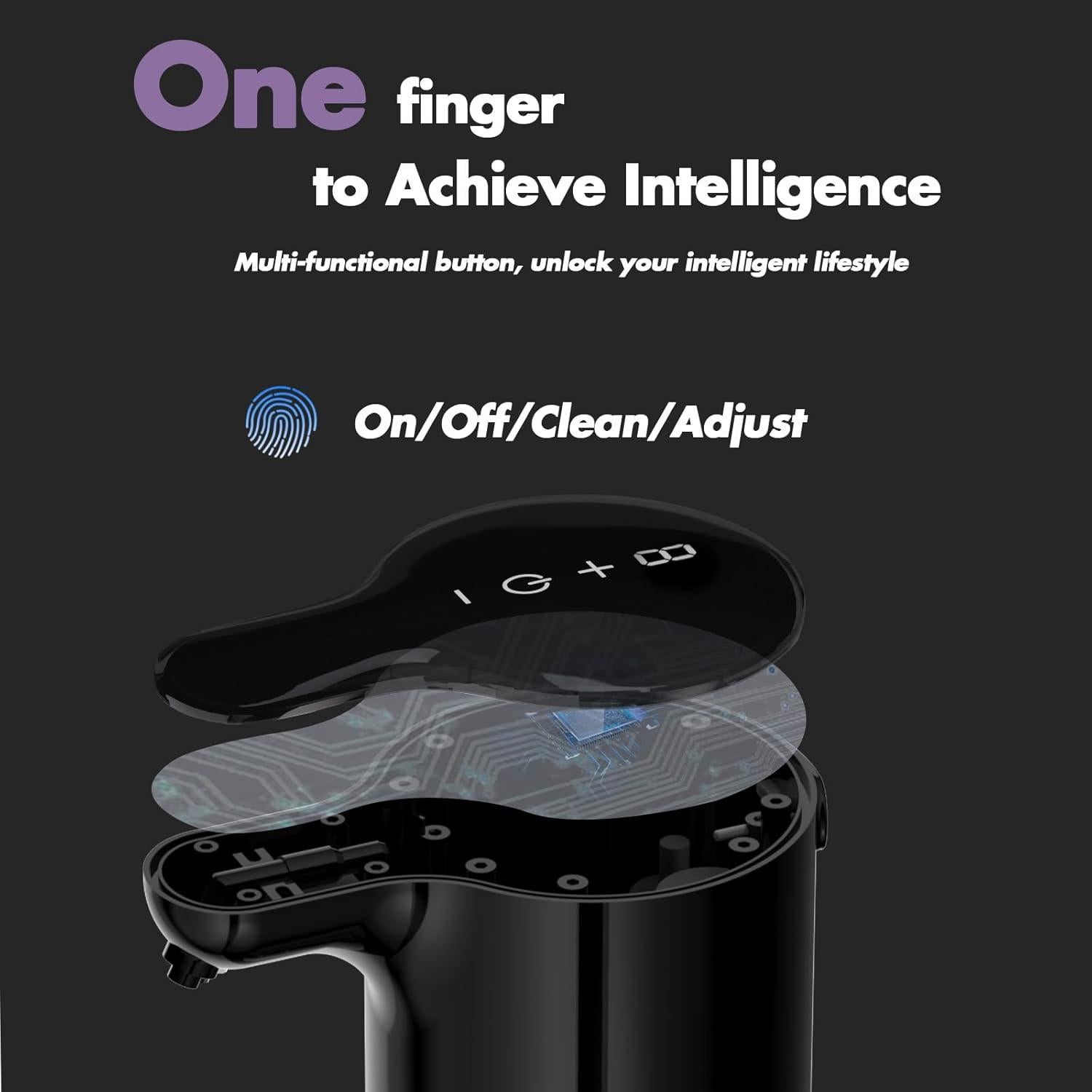 Dispensador Automático de Jabón YIKHOM 450 mL Sin Contacto