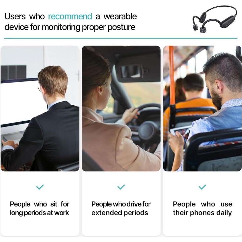 Corrector de Postura RESET - Sensor Inteligente para Cuello