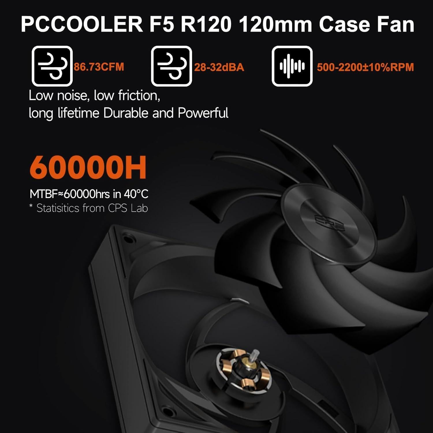 Enfriador de CPU PCCOOLER RZ620 Doble Torre 157.5mm