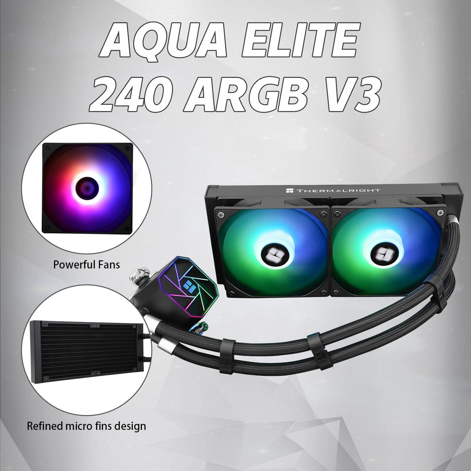 Enfriador de CPU Líquido AIO THERMALRIGHT Aqua Elite 240mm