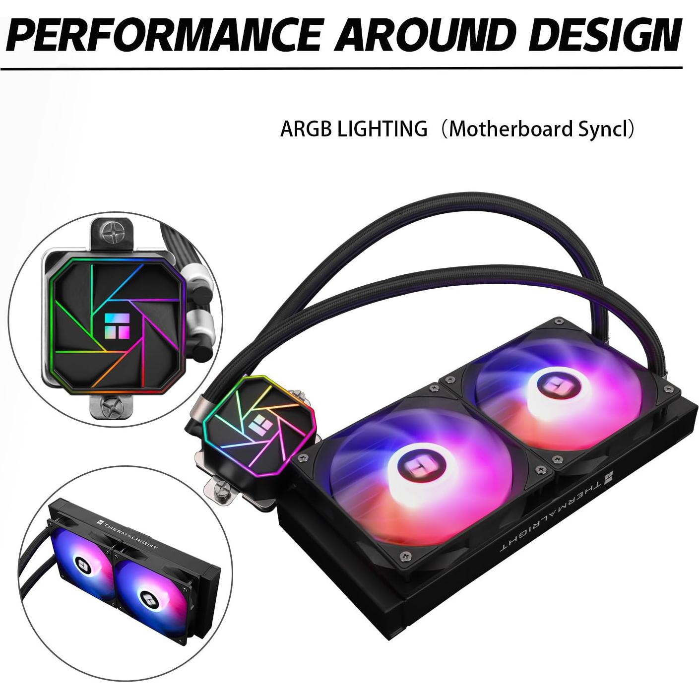 Enfriador de CPU Líquido AIO THERMALRIGHT Aqua Elite 240mm