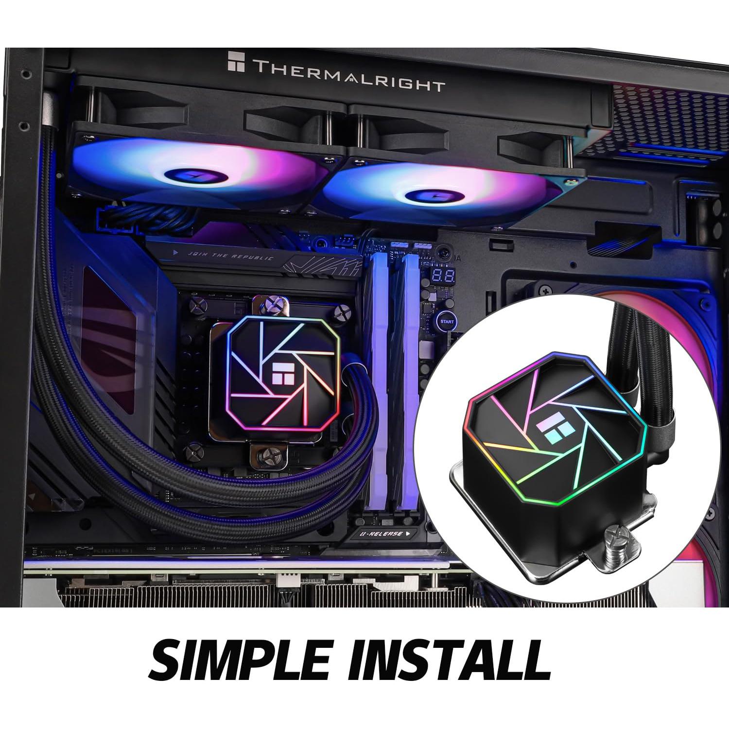 Enfriador de CPU Líquido AIO THERMALRIGHT Aqua Elite 240mm