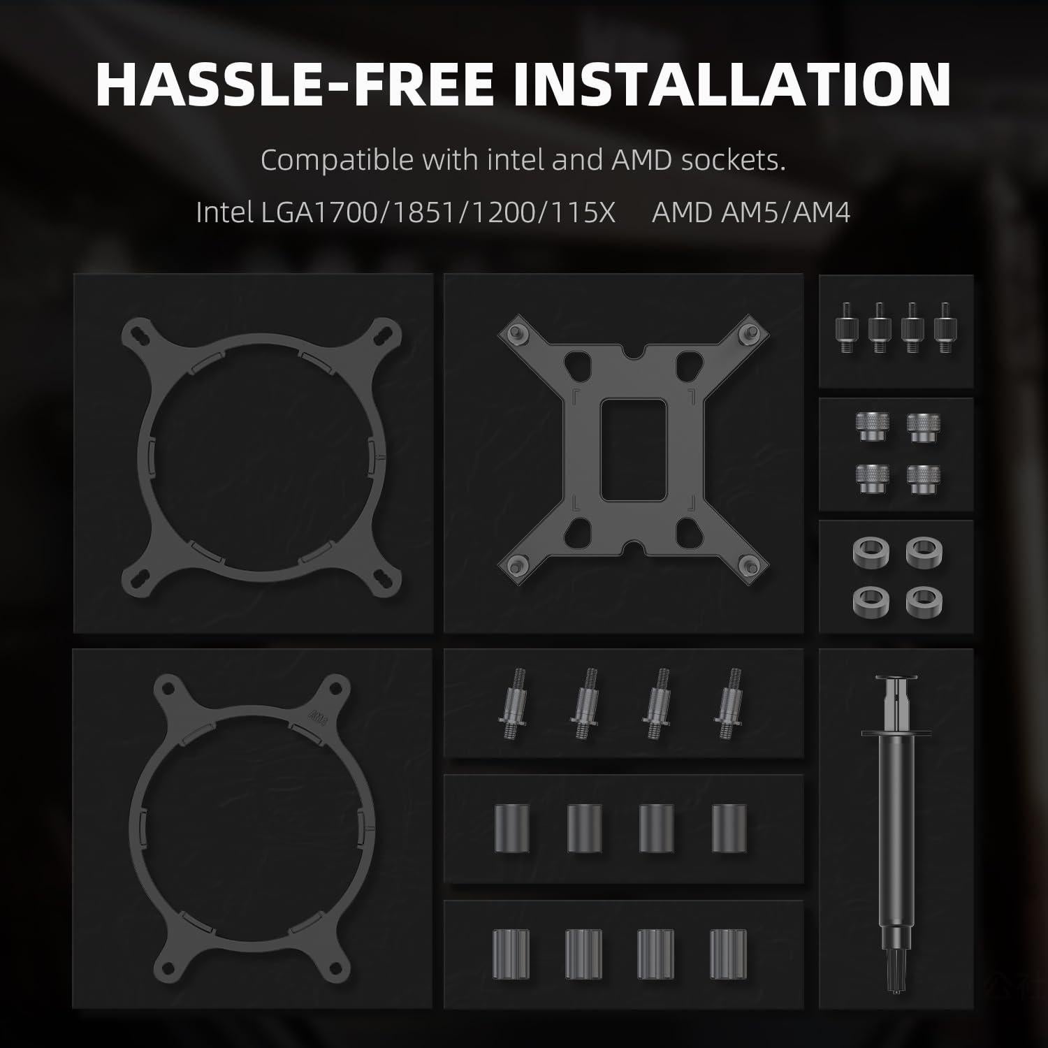 Enfriador de CPU Líquido AIO ID-COOLING FX360 PRO 360mm