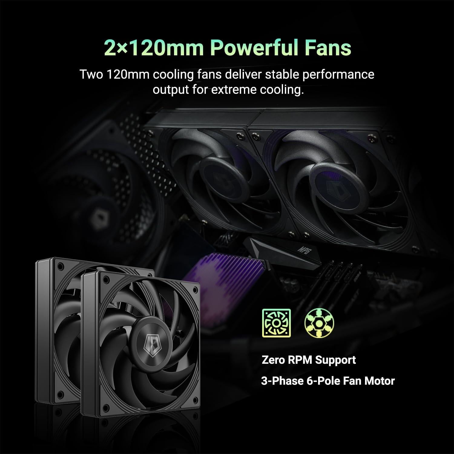 Enfriador de CPU Líquido ID-COOLING DX240 MAX 240mm ARGB AIO