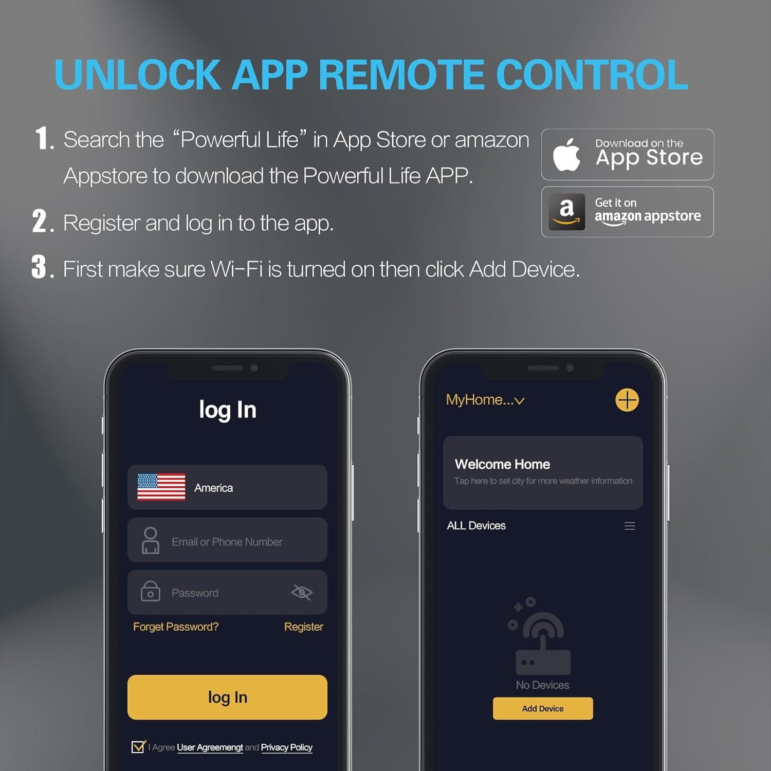 Ventilador de Conducto Inline 10 cm iPower con Control APP