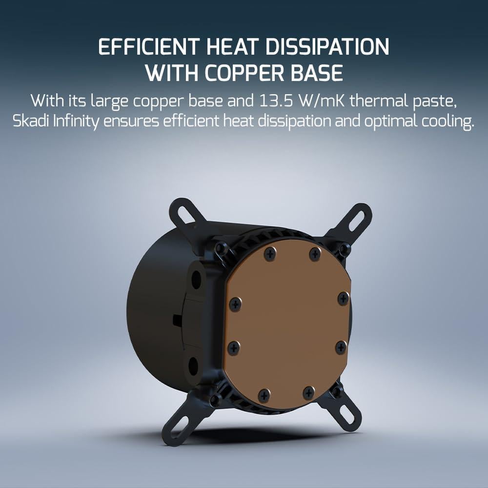 Enfriador Líquido Gamepower Skadi Infinity 360 ARGB 260W