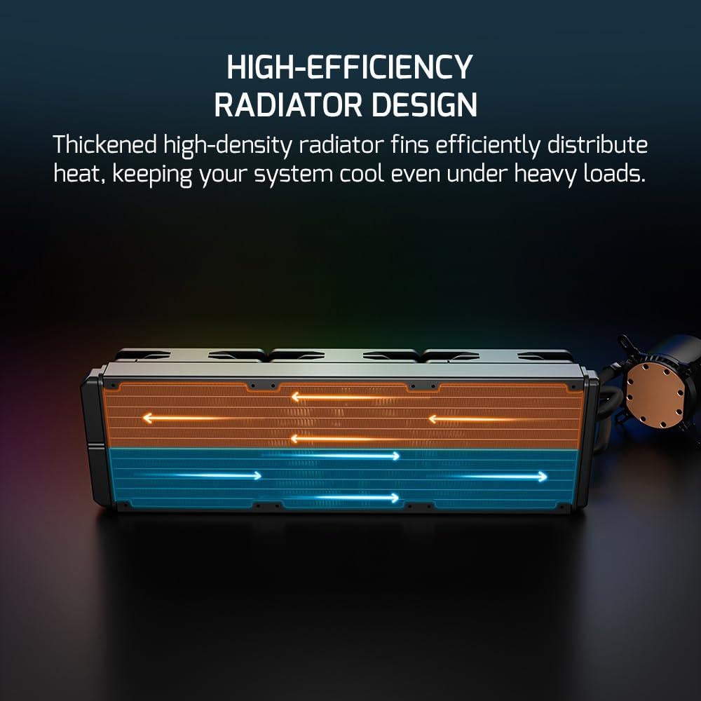 Enfriador Líquido Gamepower Skadi Infinity 360 ARGB 260W