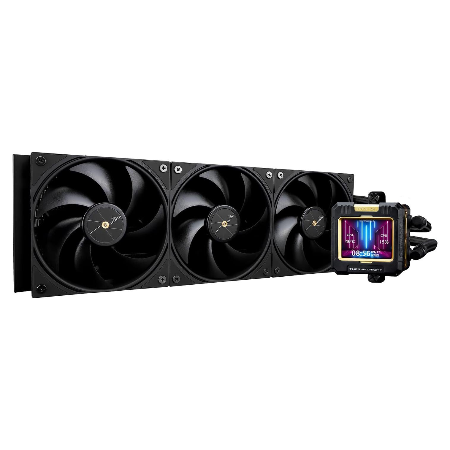 Enfriador AIO Thermalright FW360 Black 360mm con Pantalla LCD