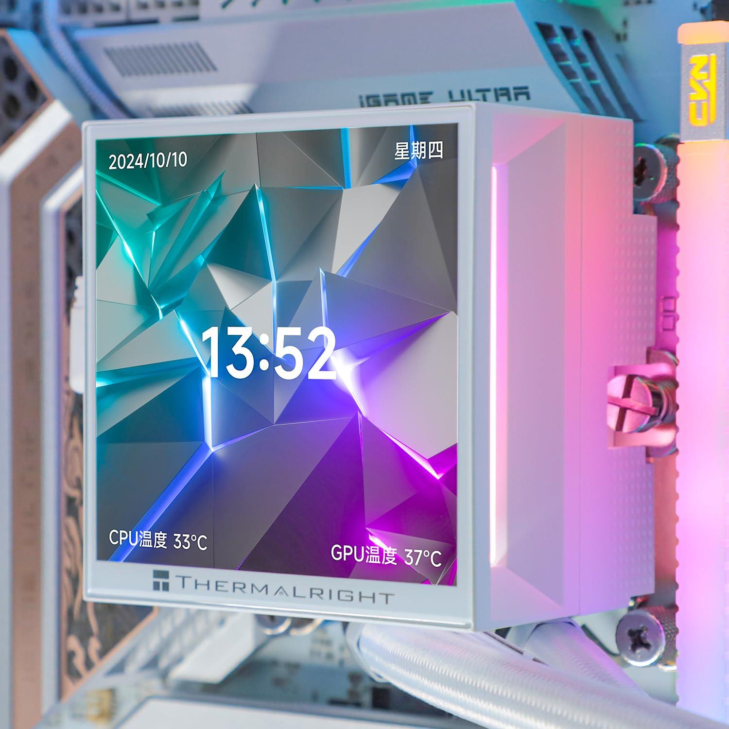 Enfriador Líquido AIO Thermalright Hyper Vision 360 ARGB - Pantalla LCD 10 cm