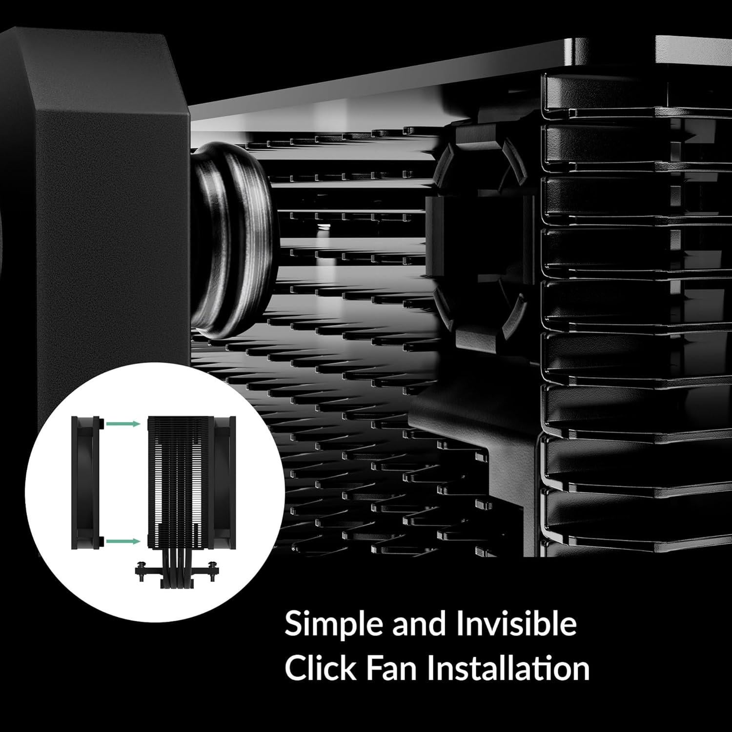 Enfriador de CPU ARCTIC Freezer 36 Negro 120mm 200-1800 RPM