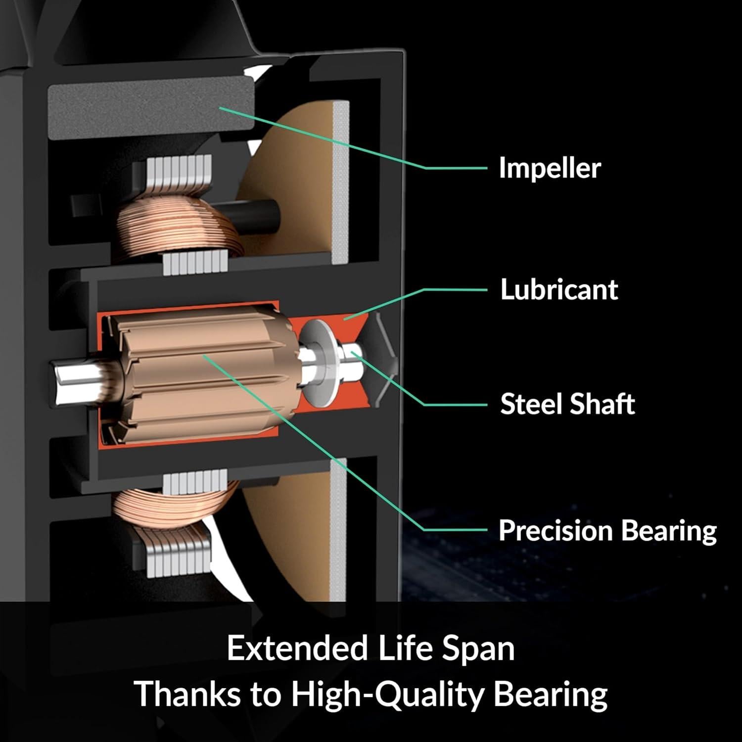 Enfriador de CPU ARCTIC Freezer 36 Negro 120mm 200-1800 RPM