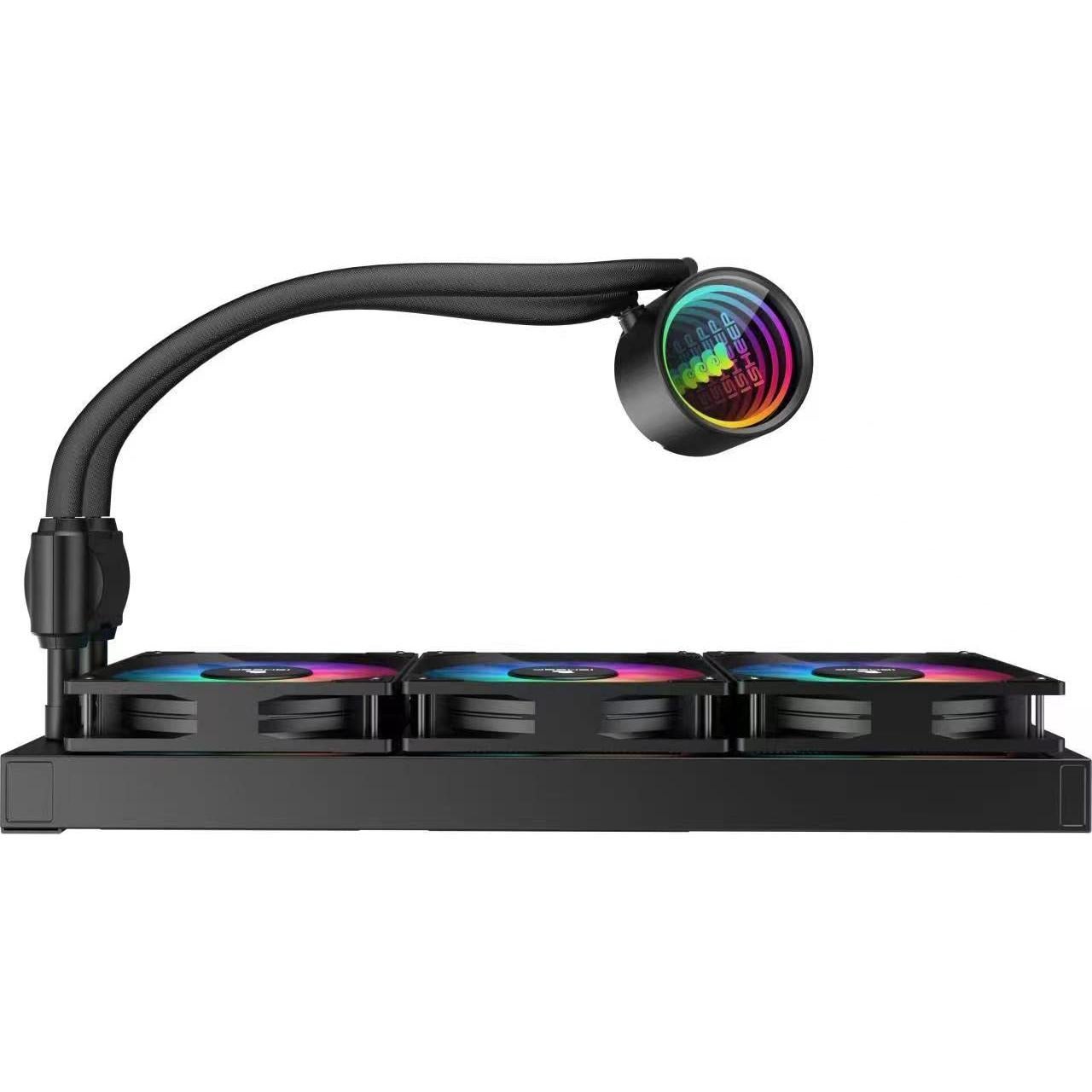 Enfriador de CPU Líquido AIO ISHEEP 360mm ARGB Silencioso