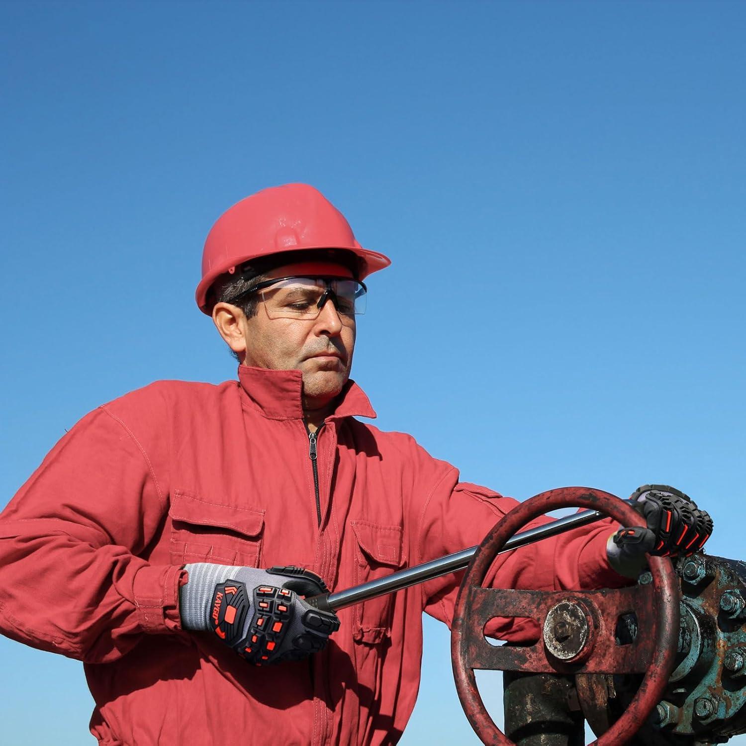 Guantes de Trabajo KAYGO KG18N 3 Pares Impacto Nitrilo