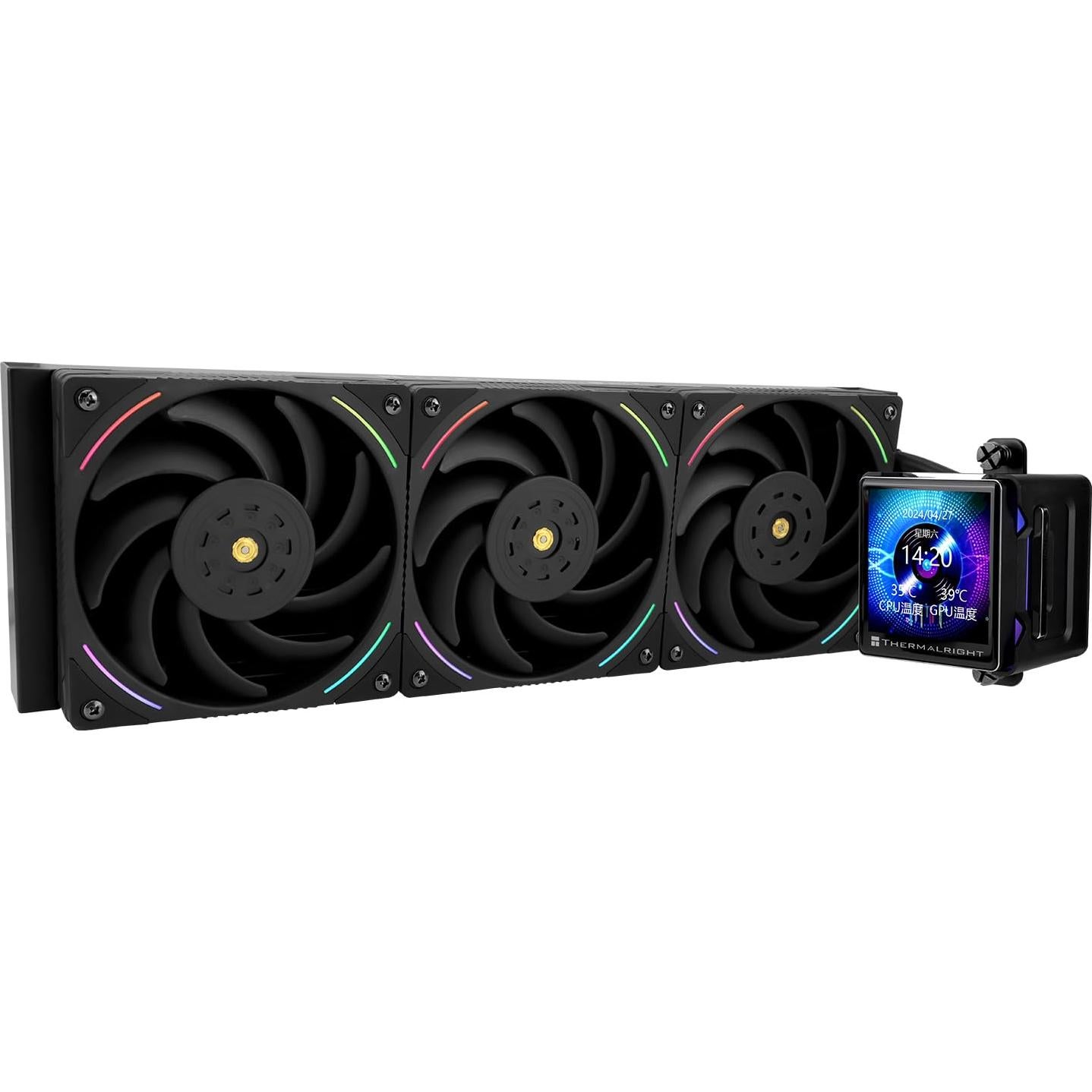 Enfriador Líquido AIO Thermalright Elite Vision 360 ARGB Negro