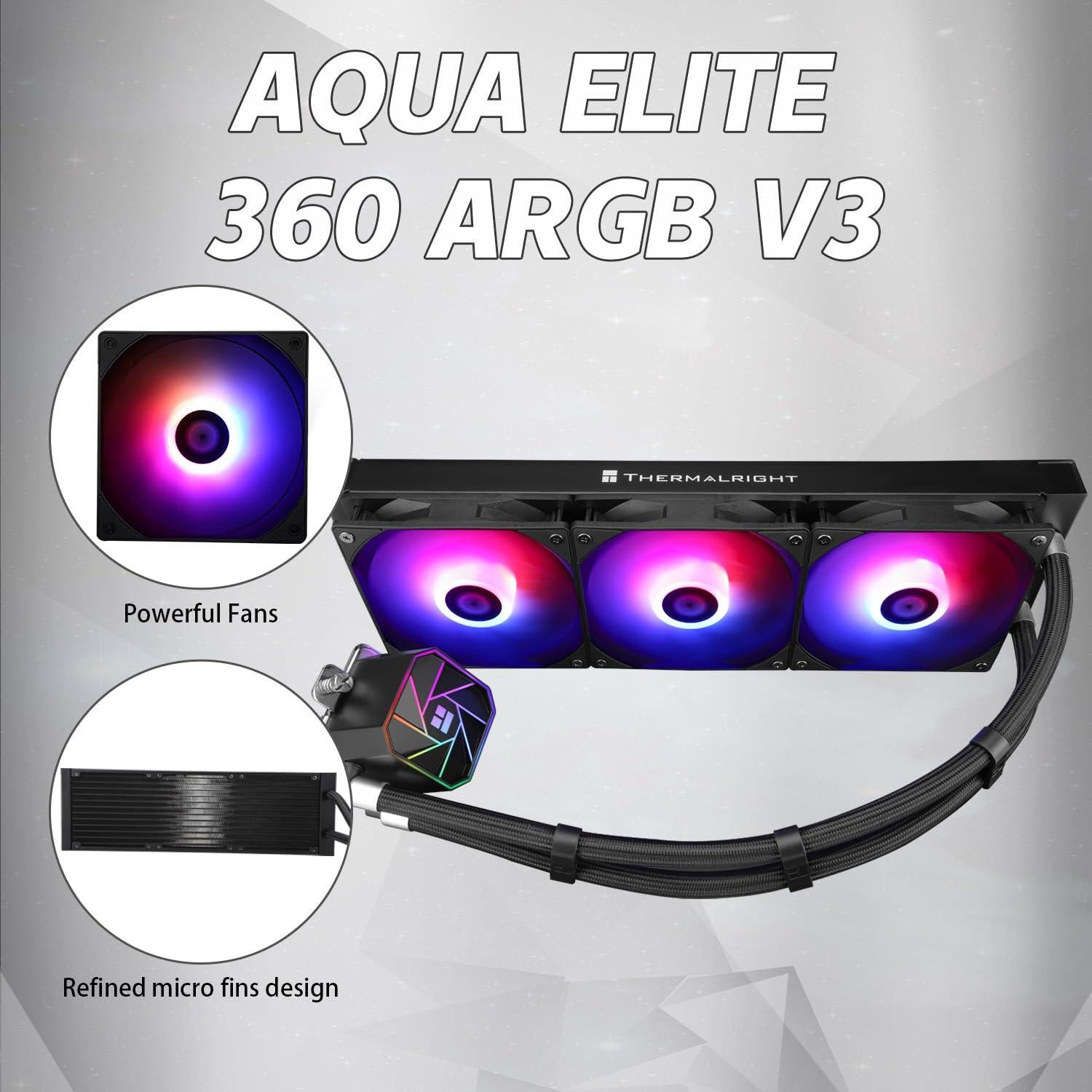 Refrigeración Líquida AIO Thermalright Aqua Elite 360 ARGB