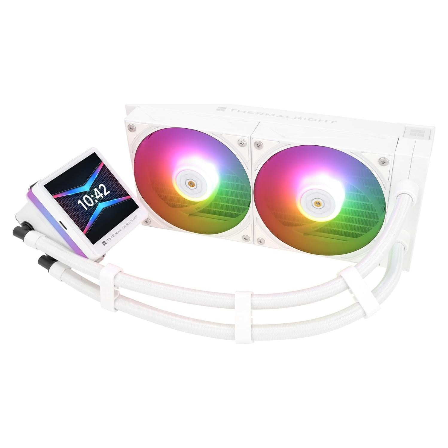 Enfriador AIO CPU Thermalright Grand Vision 240 ARGB Blanco