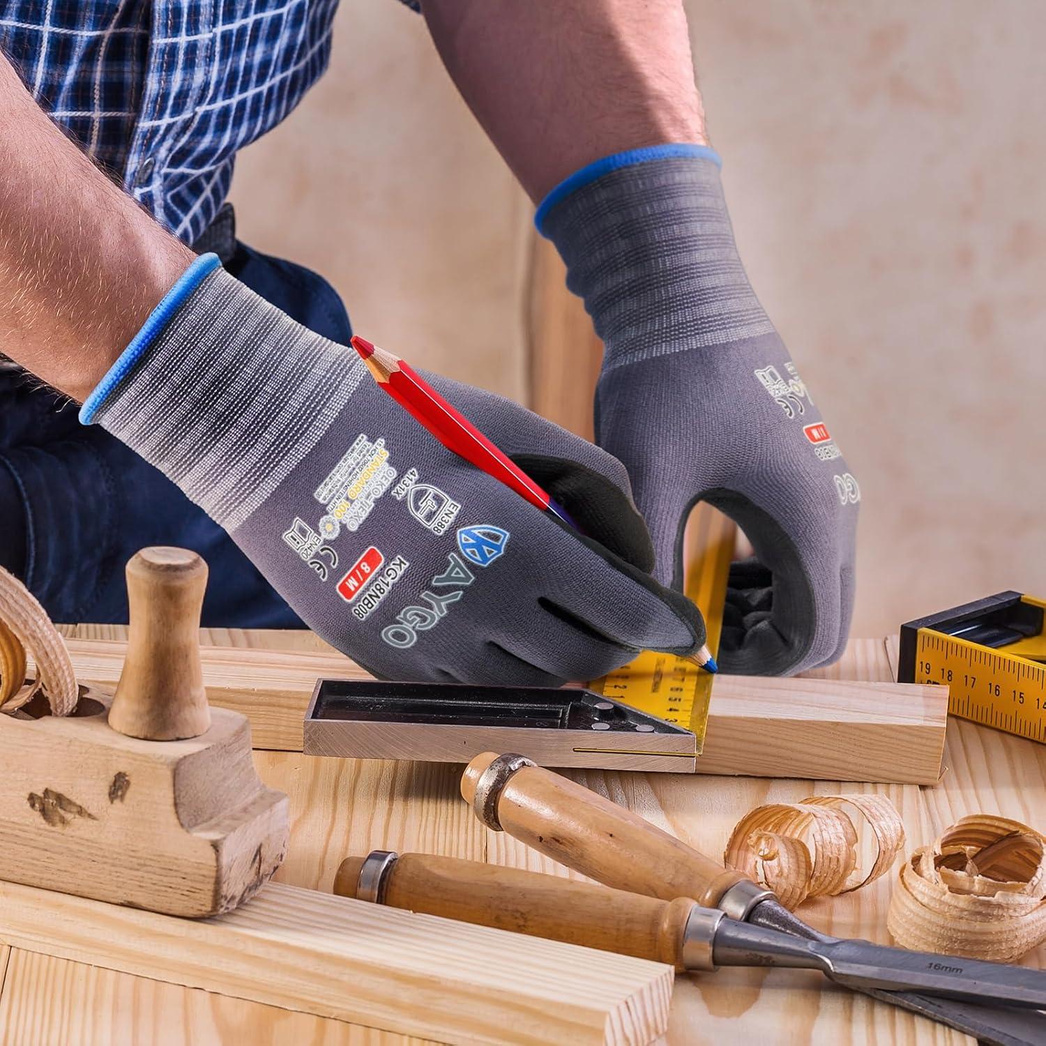 Guantes de Trabajo KAYGO KG18NB Nitrilo MicroFoam 12 Pares