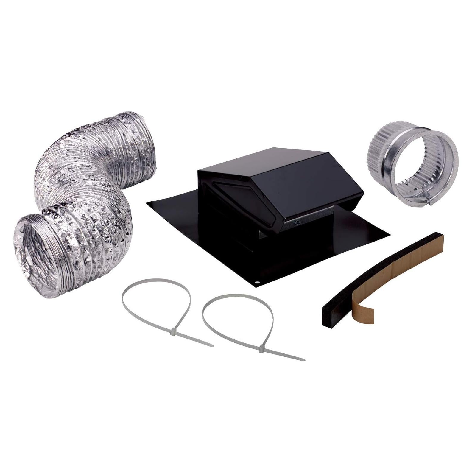 Kit de Ventilación de Techo Broan-NuTone RVK1A, Acero Negro