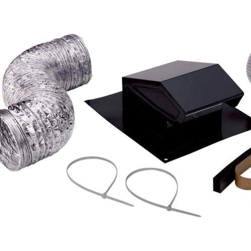 Kit de Ventilación de Techo Broan-NuTone RVK1A, Acero Negro