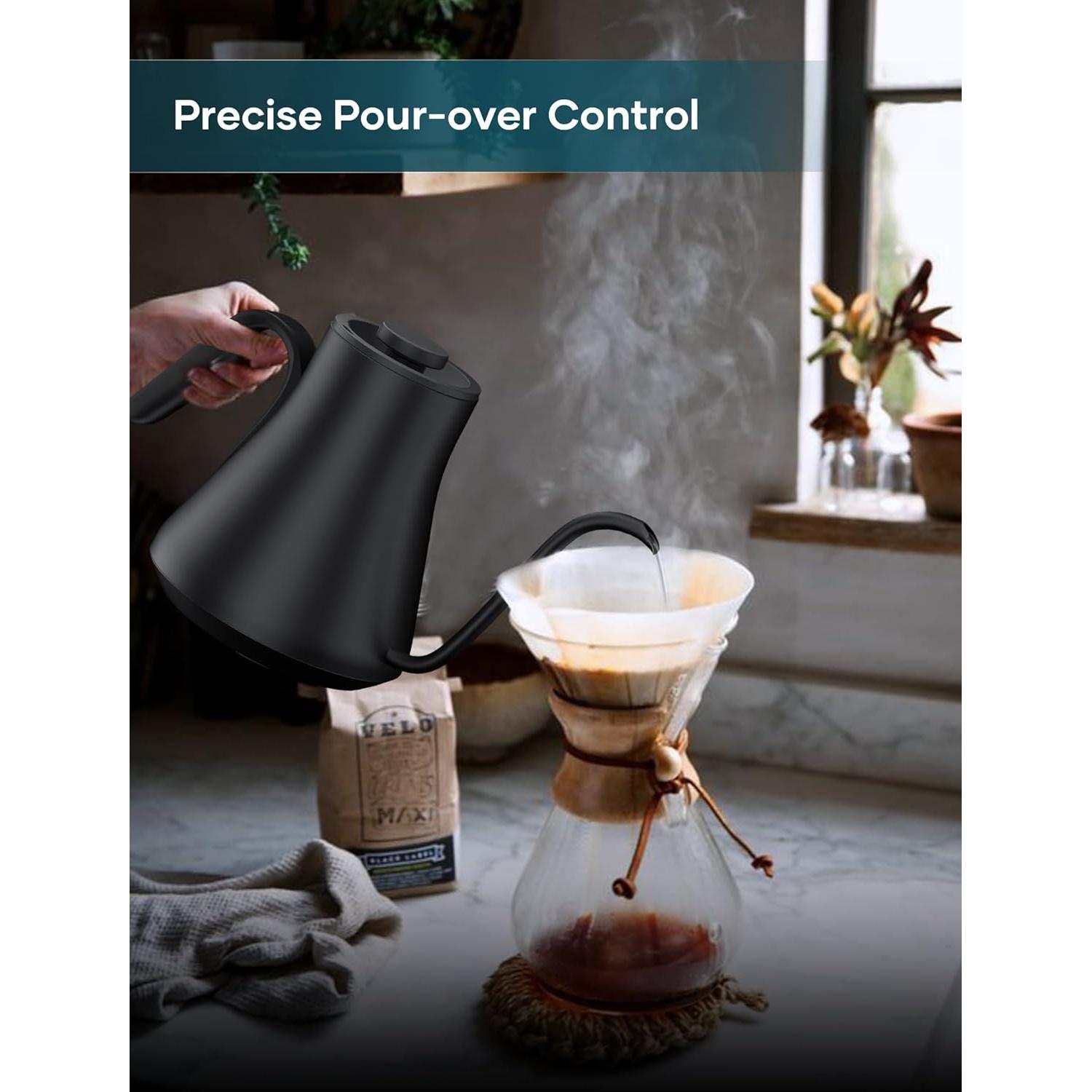 Hervidor Eléctrico de Cuello de Ganso Intasting CEK-204 0.9L