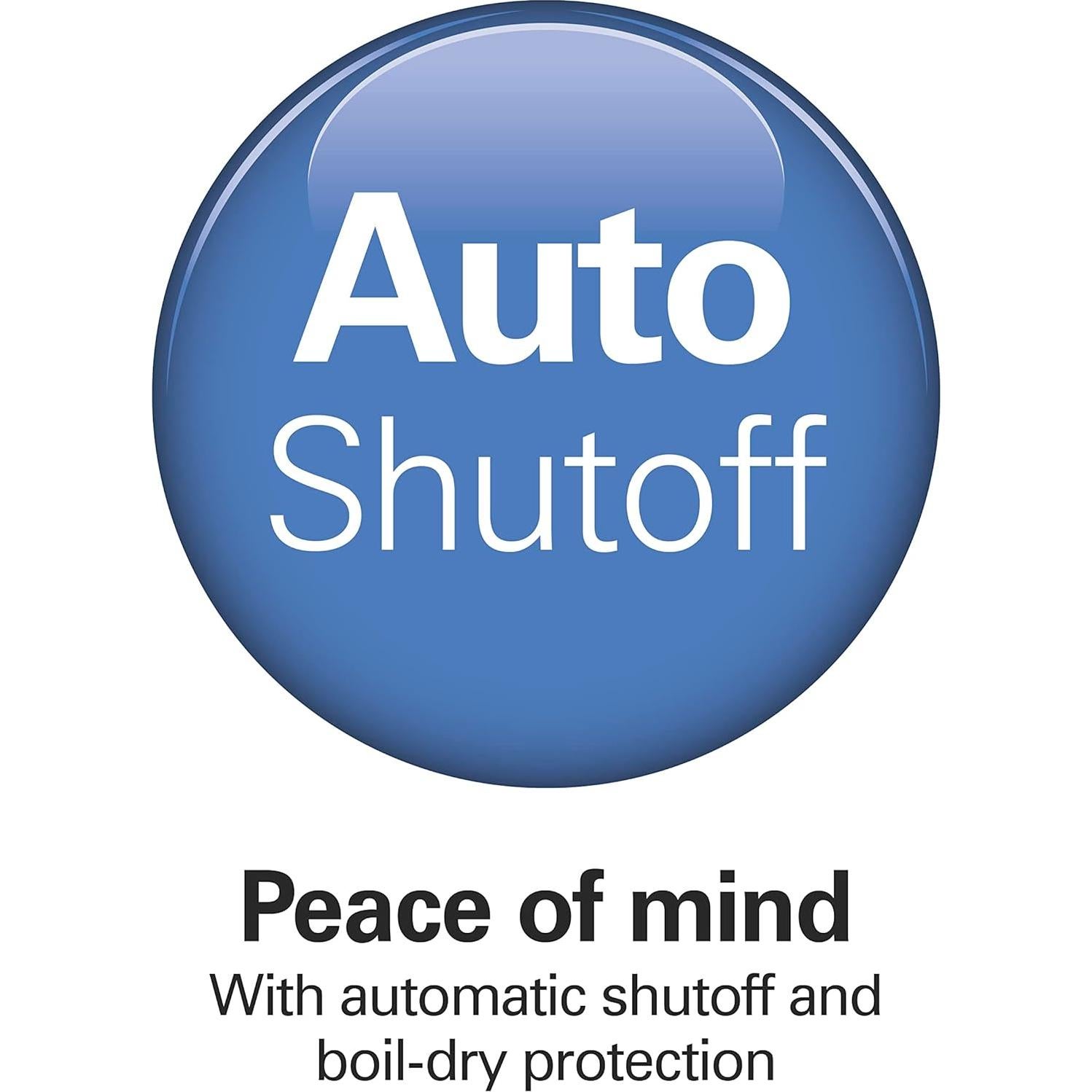 Hervidor eléctrico Hamilton Beach 1.7L acero inoxidable 1500W