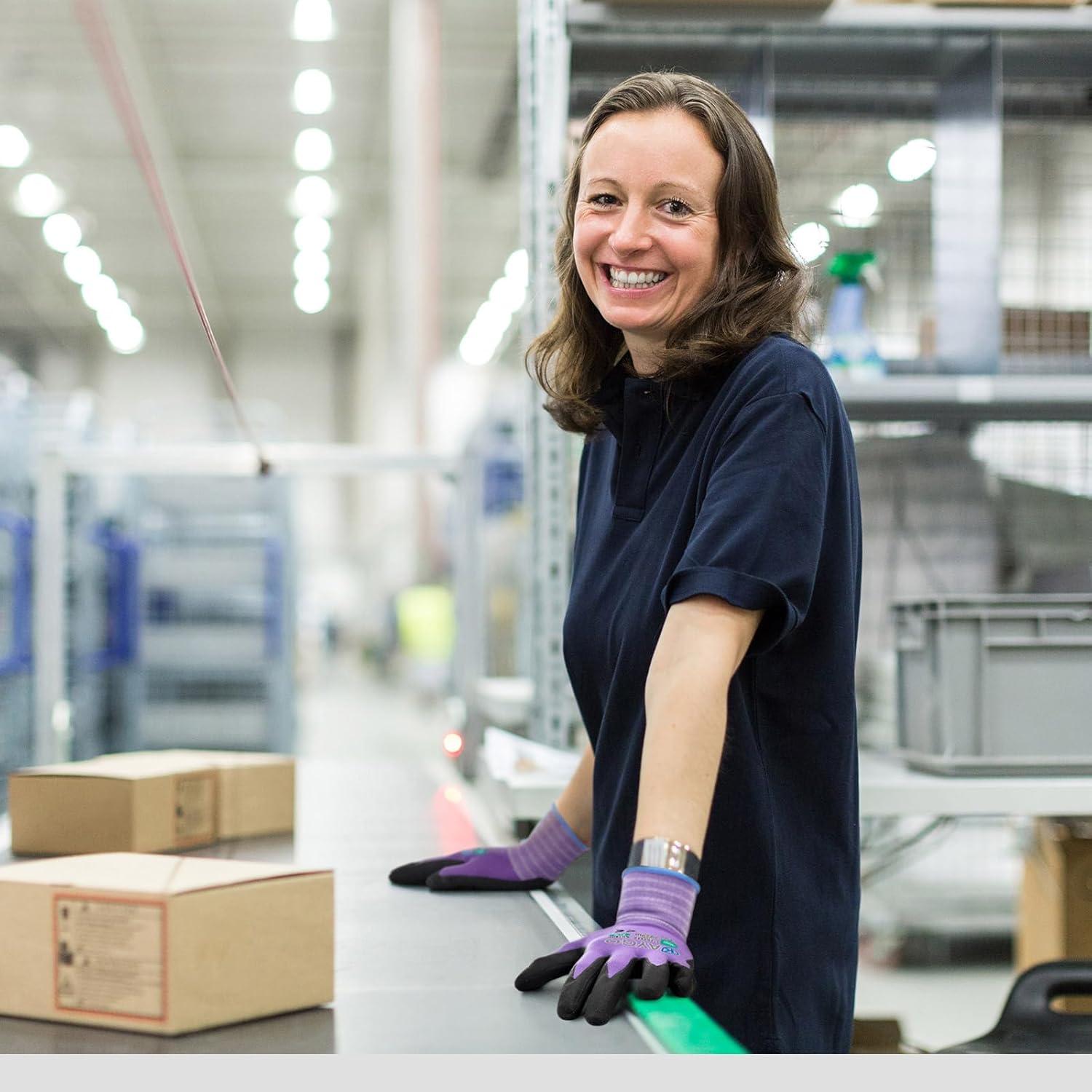 Guantes de Trabajo KAYGO KG18NB Nitrilo Transpirables 3 Pares