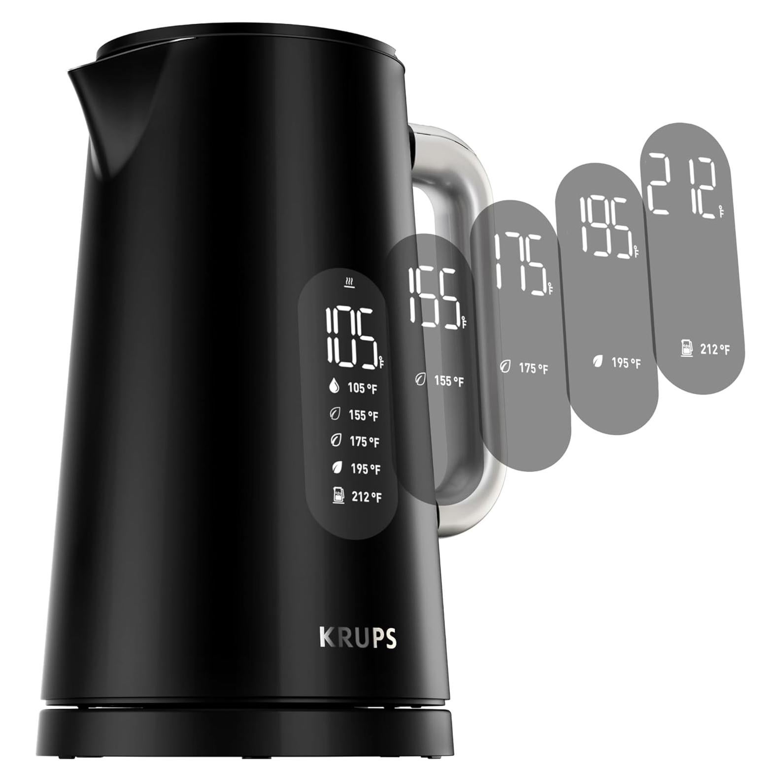 Hervidor Eléctrico KRUPS Smart Temp 1.7L Acero Inoxidable