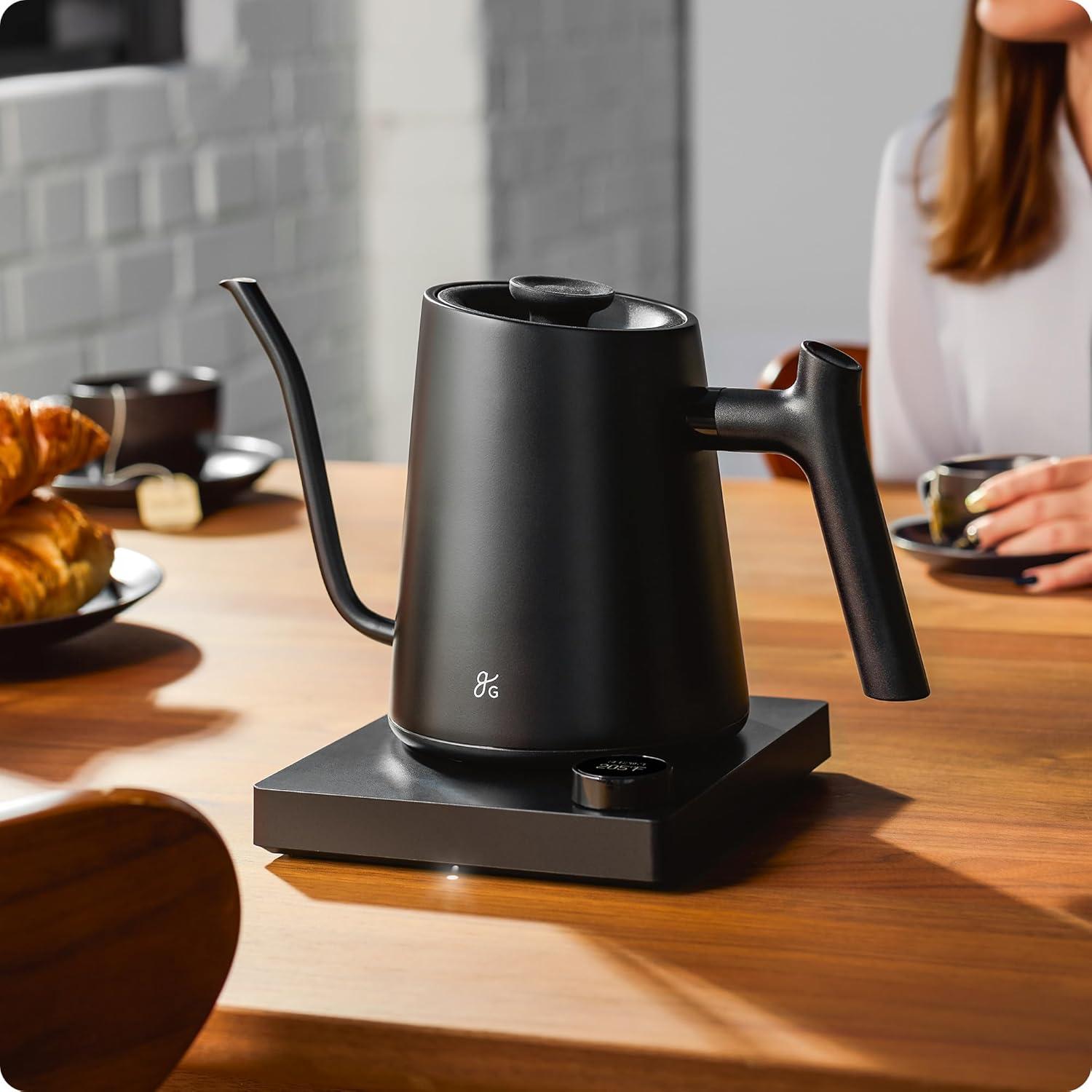 Hervidor eléctrico Greater Goods GK0449 1200W 1L acero inoxidable