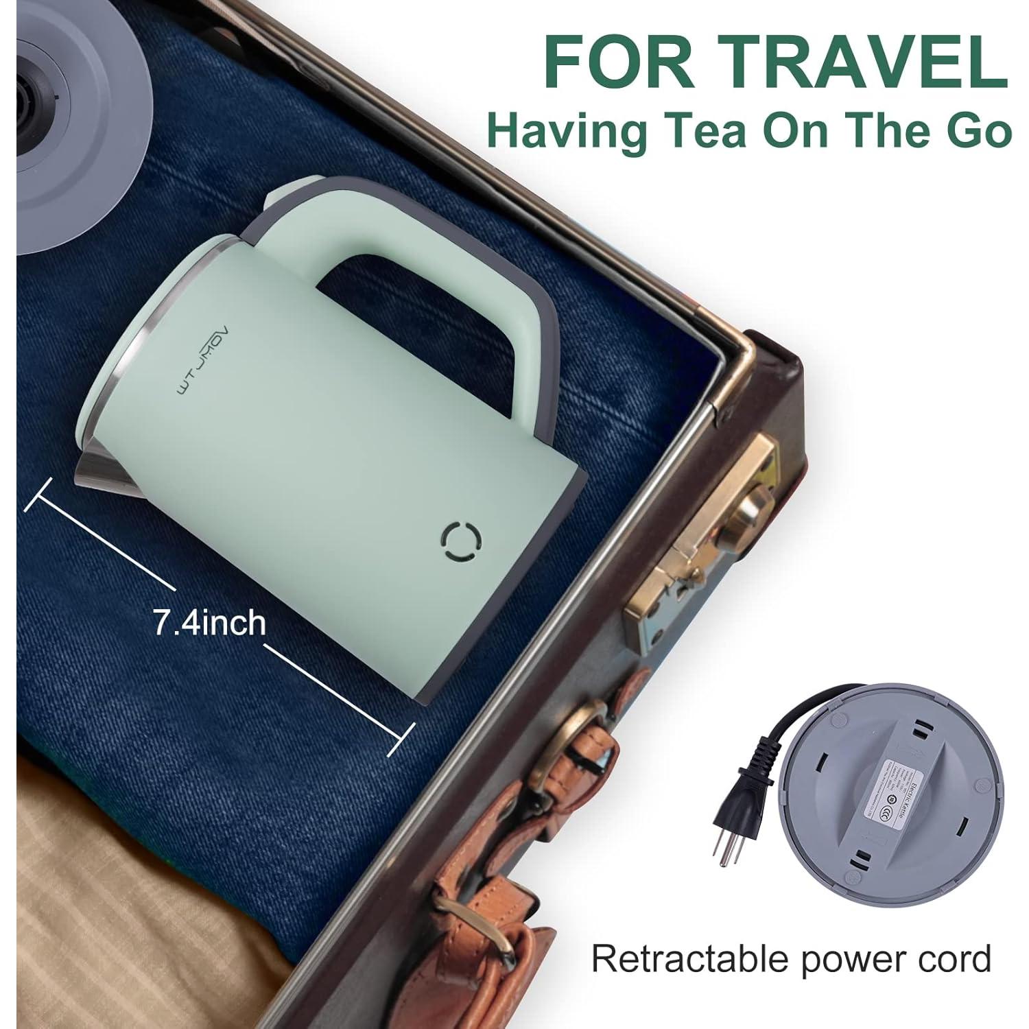 Hervidor Eléctrico WTJMOV V-01 de Acero Inoxidable 0.8L