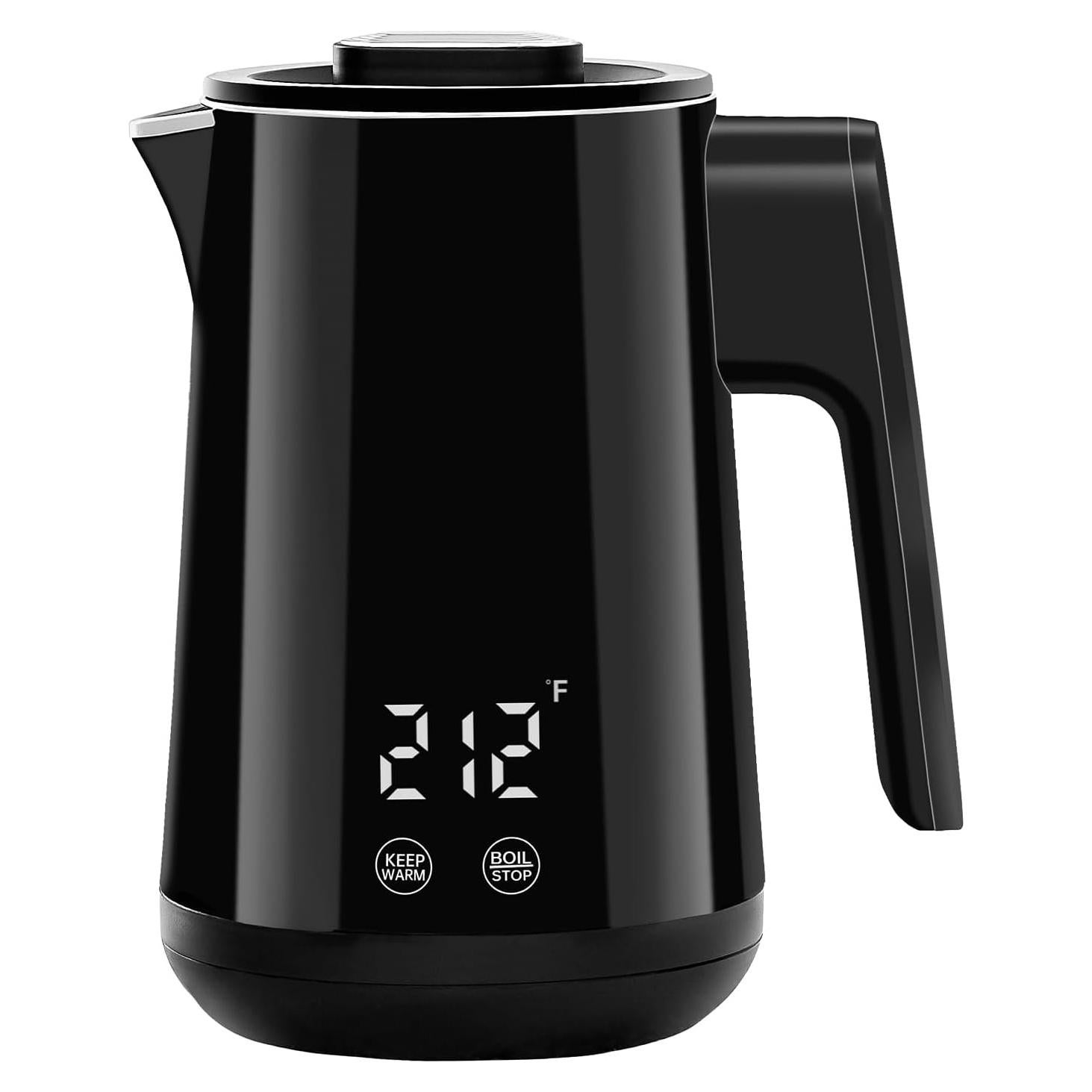 Hervidor Eléctrico Seehot 850ml Control Temperatura 800W Doble Pared