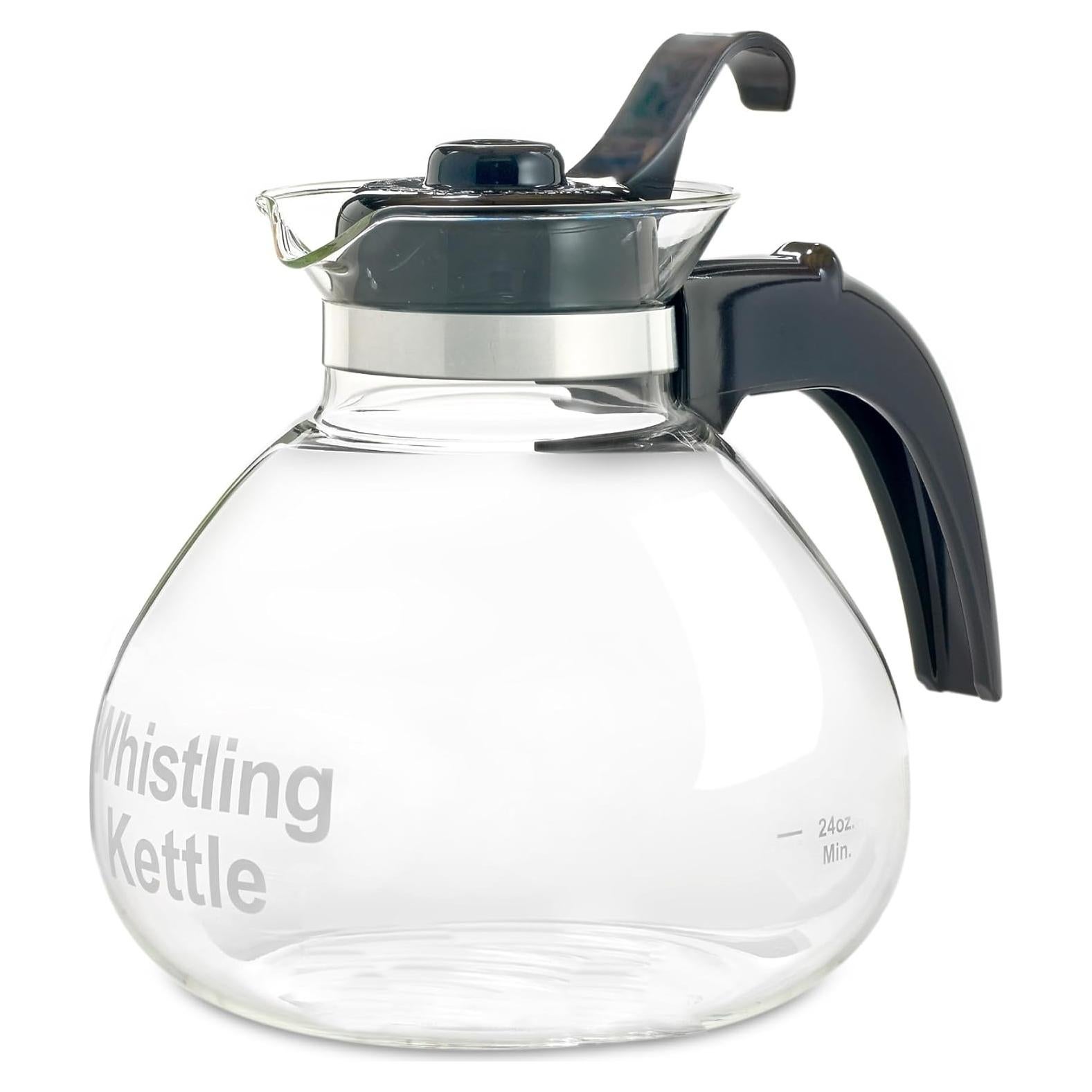 Hervidor de Té Silbante COLECCIÓN CAFÉS BREW 1.42L Vidrio