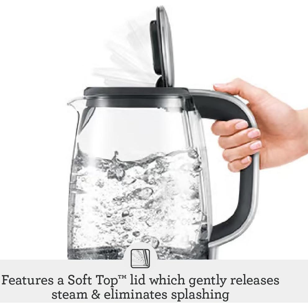 Hervidor Eléctrico de Cristal Breville BKE595XL 5.03L