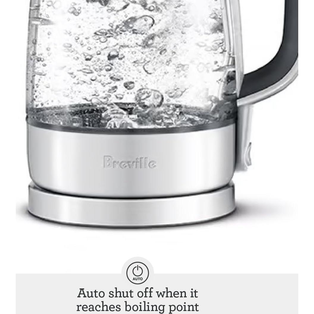 Hervidor Eléctrico de Cristal Breville BKE595XL 5.03L