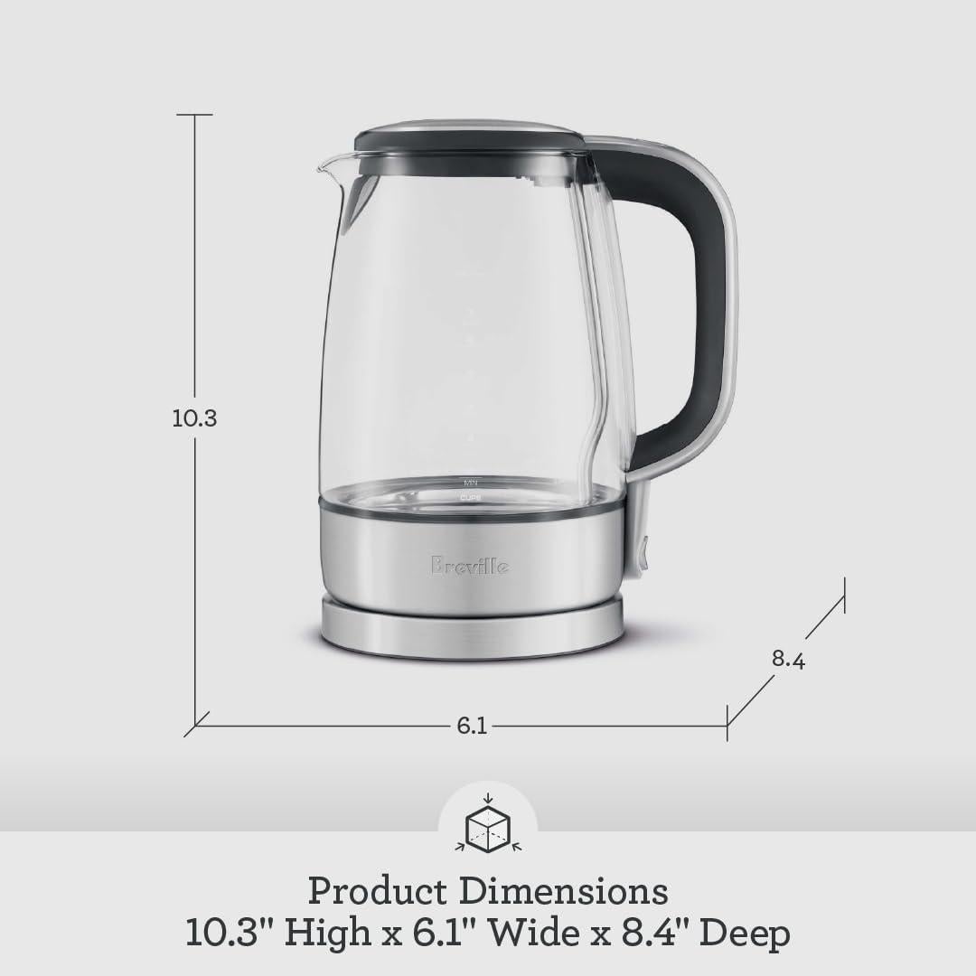 Hervidor Eléctrico de Cristal Breville BKE595XL 5.03L