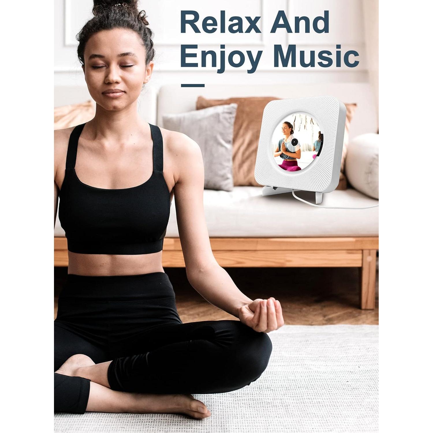 Reproductor de CD Montado en Pared Homlab CD1-001 Bluetooth