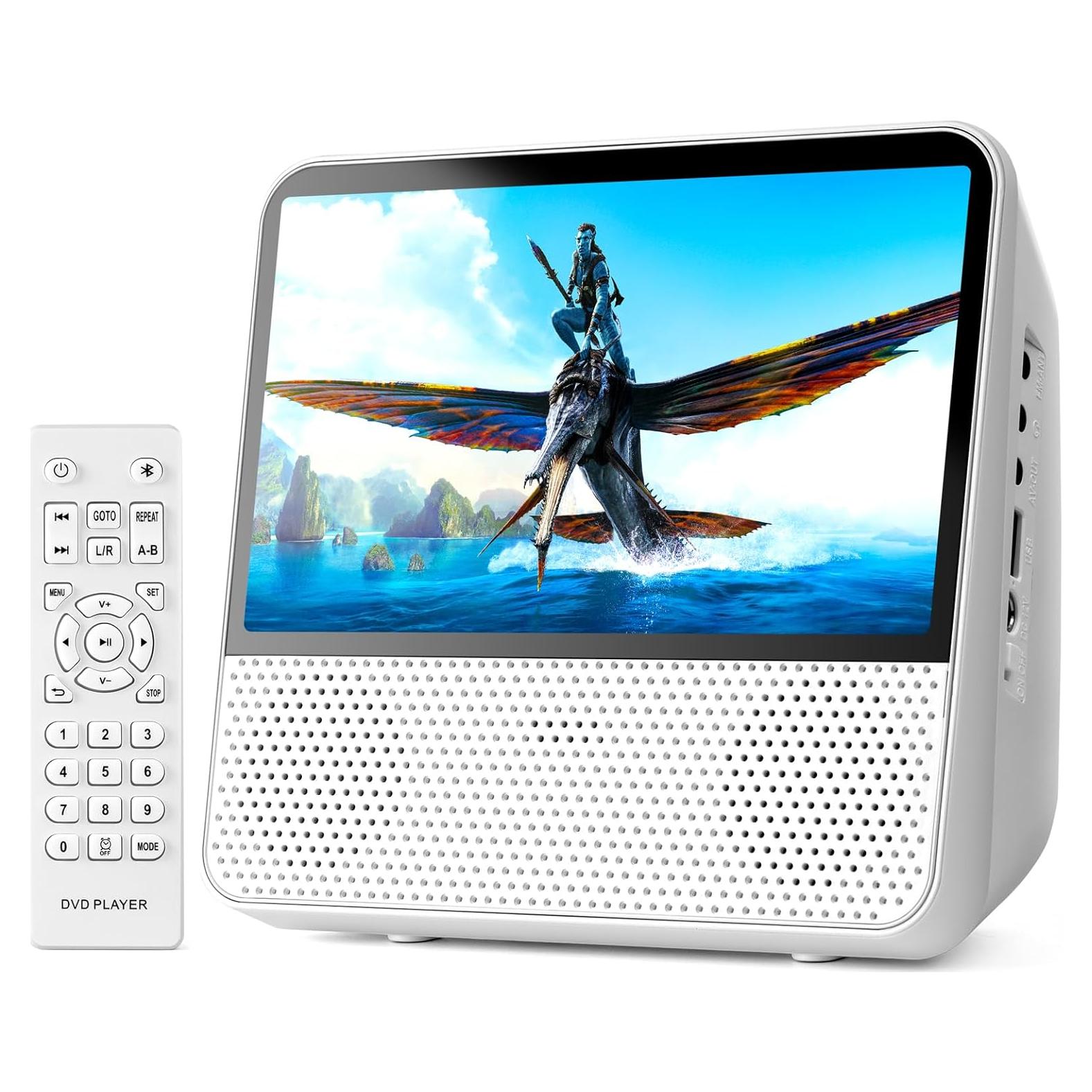 Reproductor DVD Portátil ROADOM 9.8" HD 1024x600 Batería 4000mAh