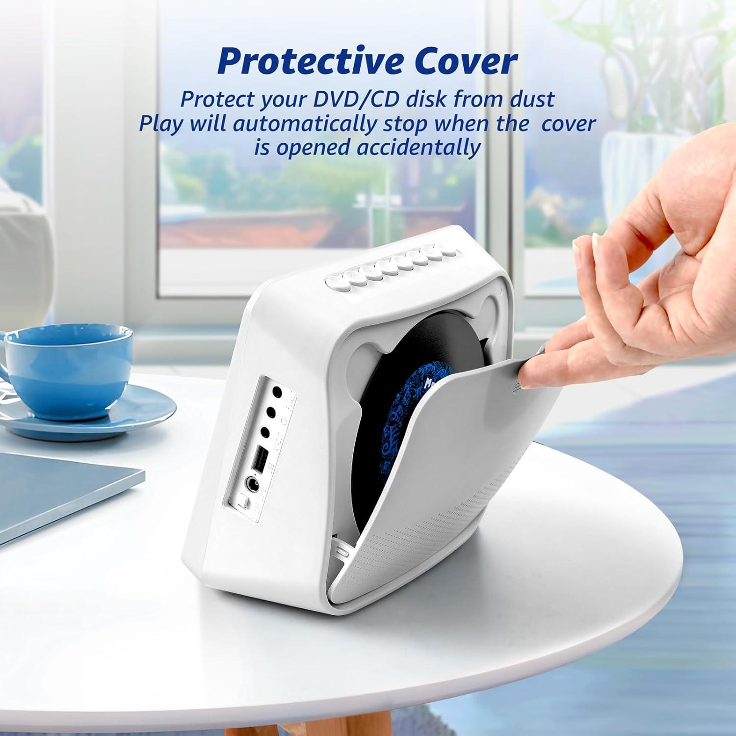 Reproductor DVD Portátil ROADOM 9.8" HD 1024x600 Batería 4000mAh