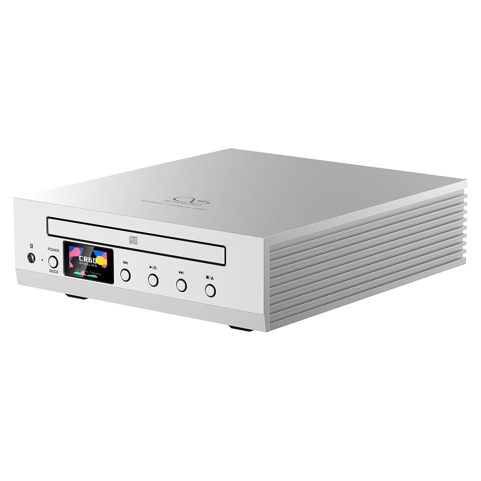 Transporte Digital Ripper de CD Shanling CR60 Plata - USB y Óptico