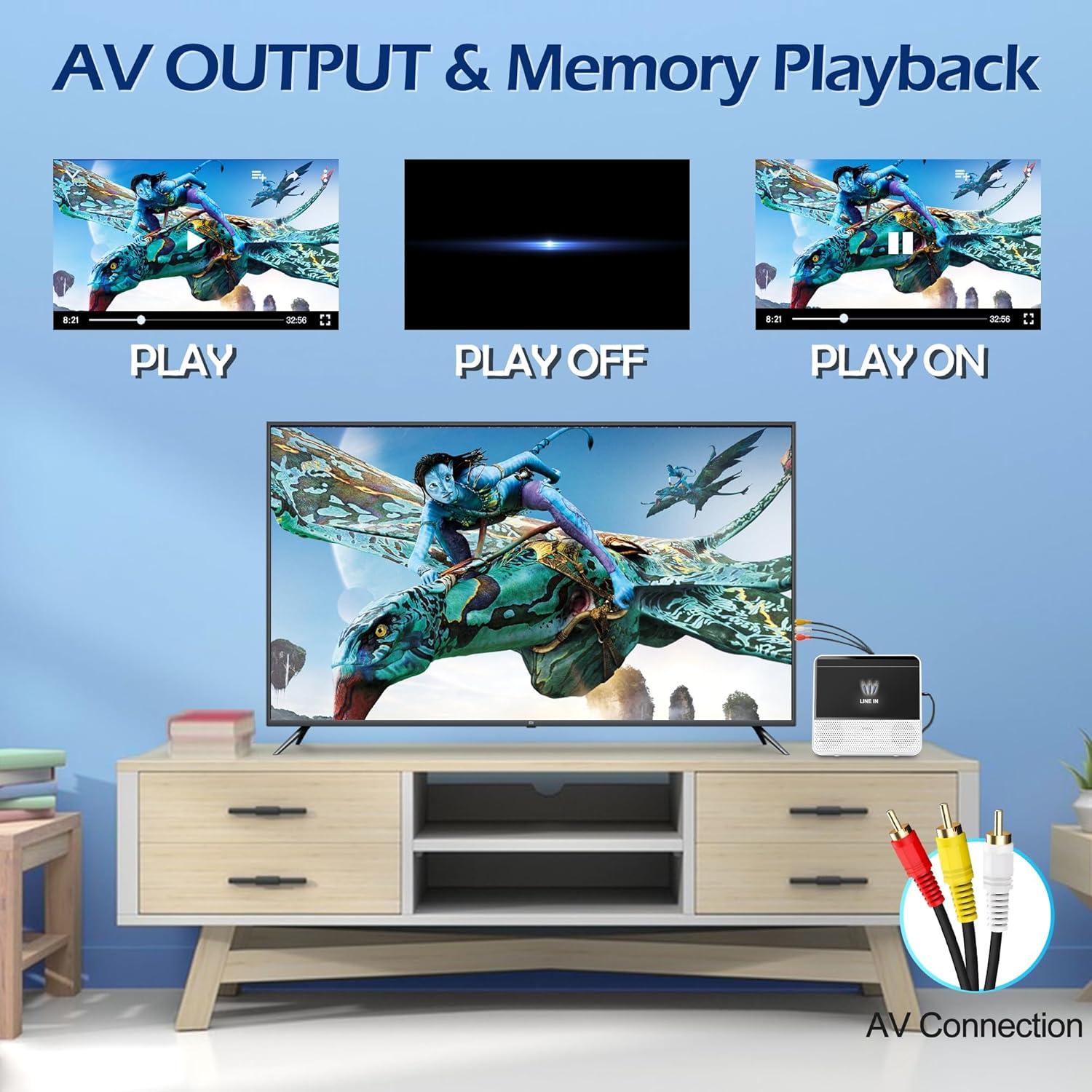 Reproductor DVD portátil SHIWAKOTO 9.8" Bluetooth 4000mAh