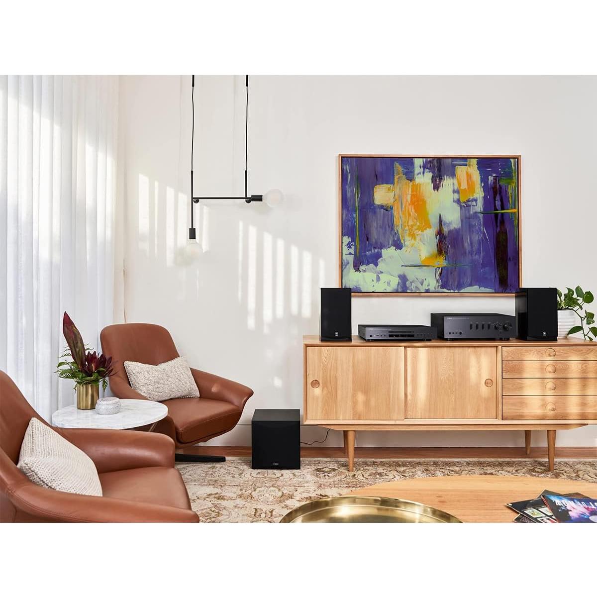 Reproductor de CD Yamaha CD-S303 USB 3.49 kg Negro