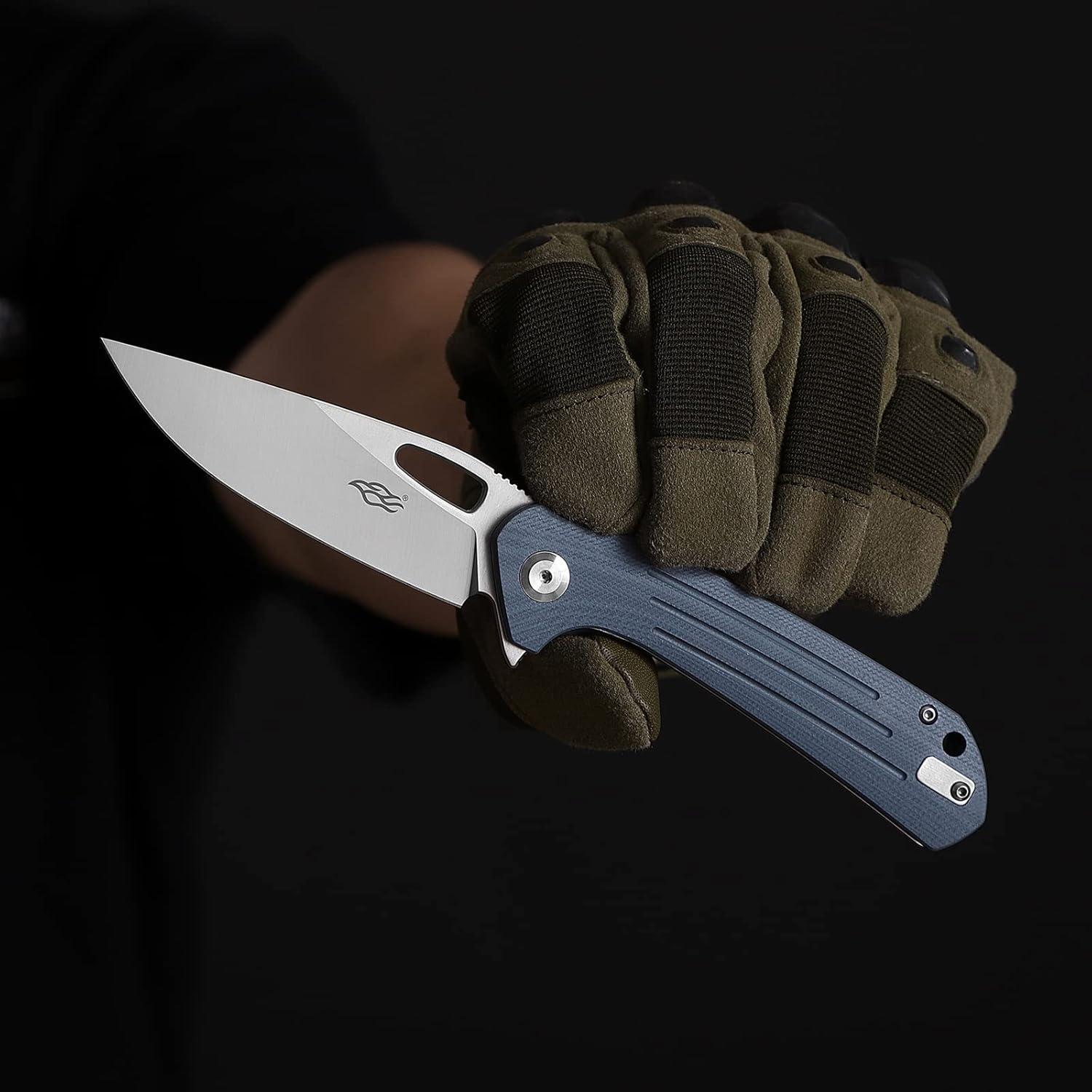 Cuchillo de bolsillo Firebird FH921-GY acero D2 plegable gris