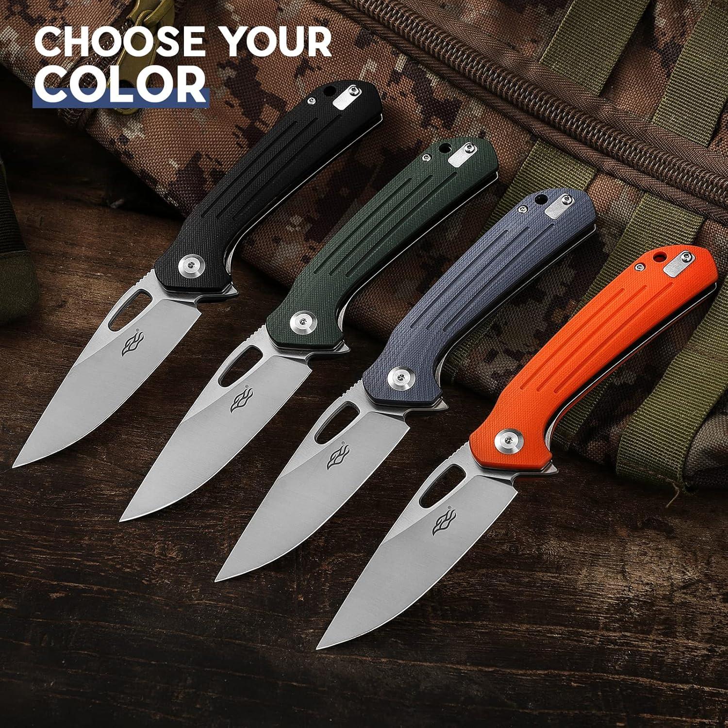 Cuchillo de bolsillo Firebird FH921-GY acero D2 plegable gris