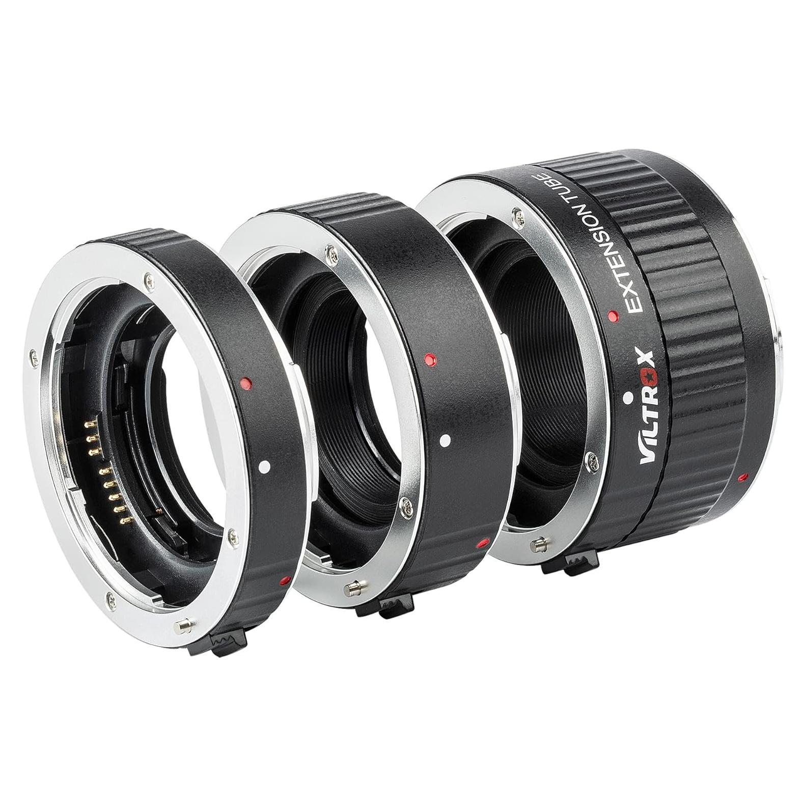 Anillo Adaptador VILTROX DG-C Tubos de Extensión Macro Canon