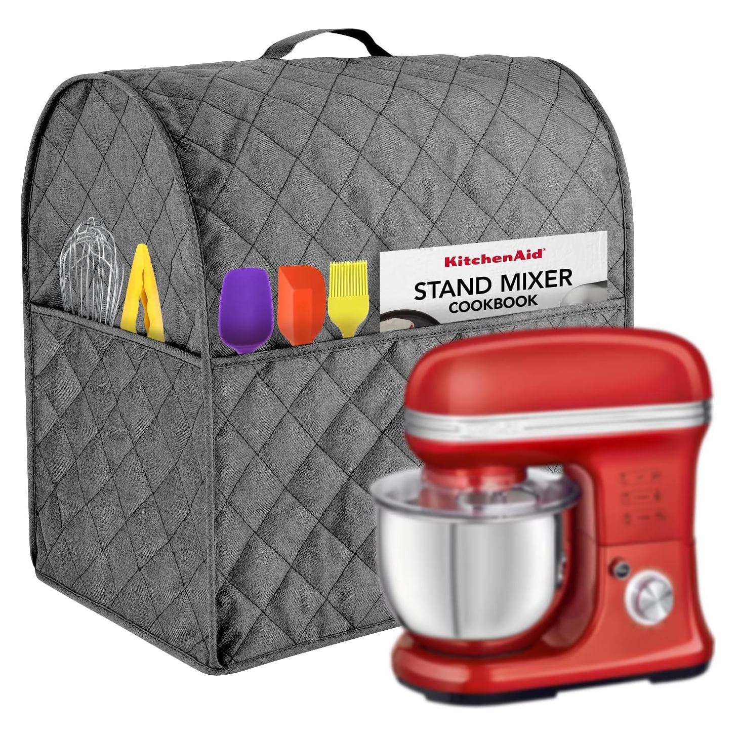 Cubierta para Batidora de Pie Zbeiur Gris 4.5-5 Cuartos