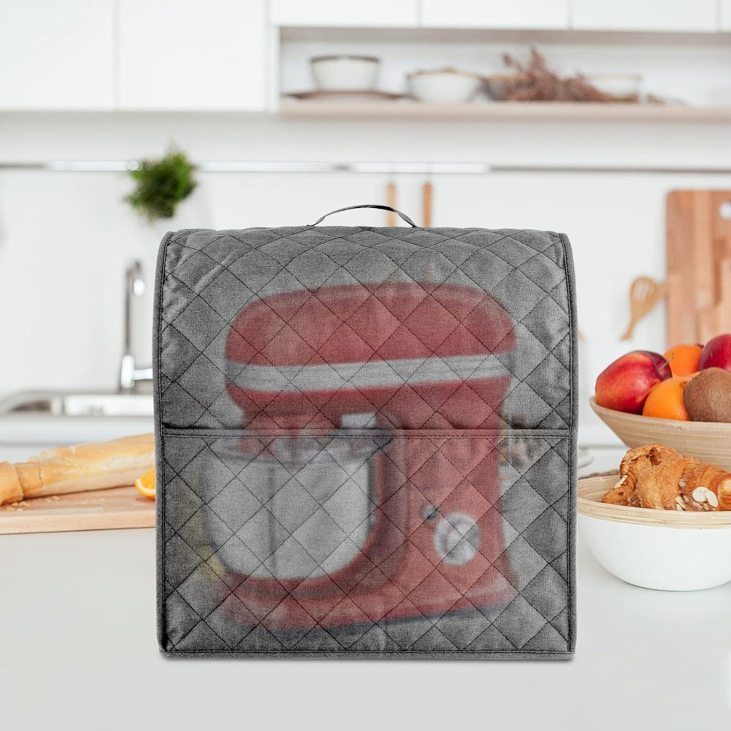 Cubierta para Batidora de Pie Zbeiur Gris 4.5-5 Cuartos