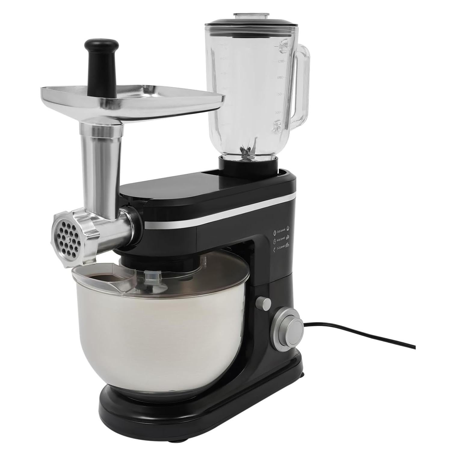 Procesador de Alimentos NIENIEE Mezclador de Pie 6L Negro