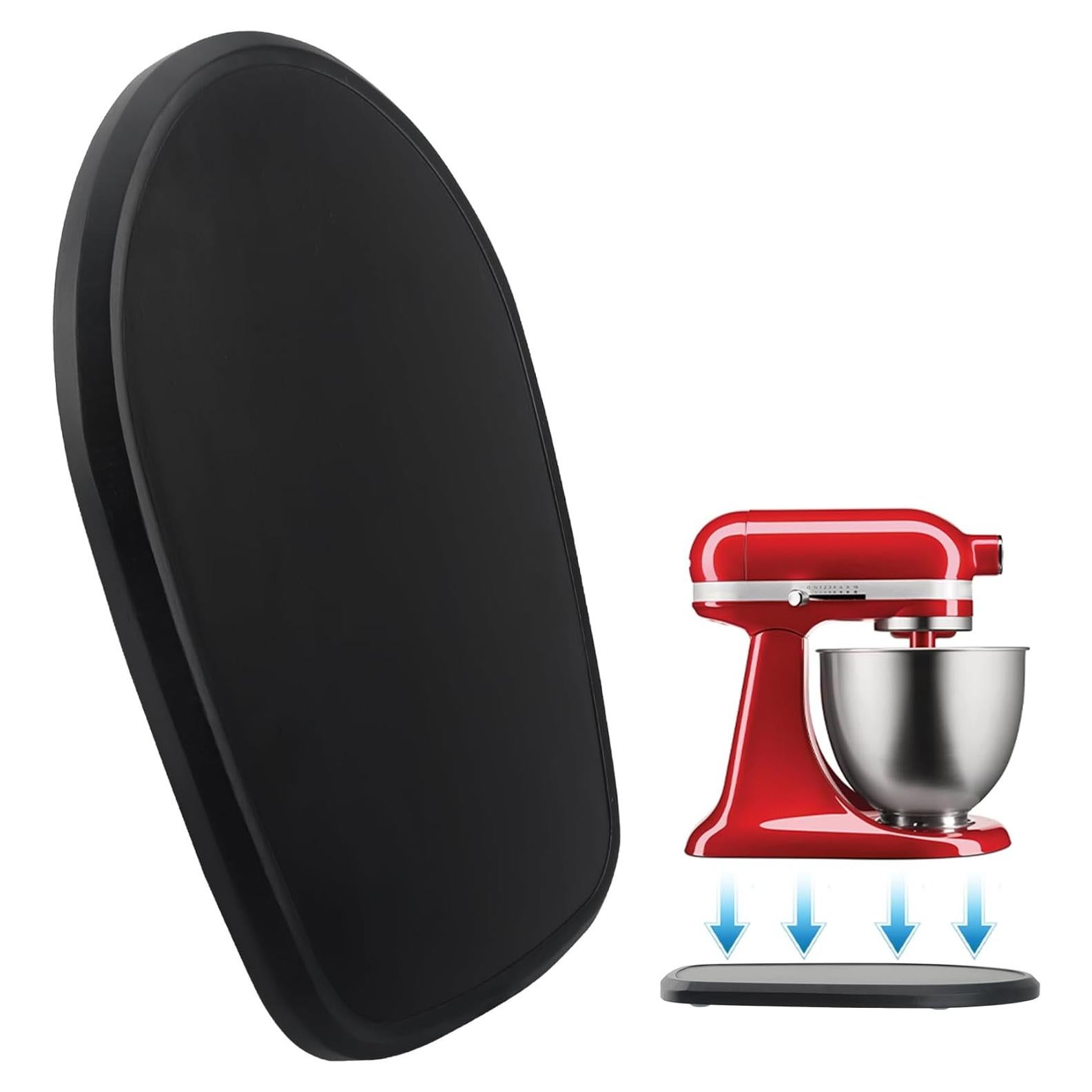 Tabla Deslizante de Bambú JAYOBGO para Batidora Kitchen Aid 4.5-5 Qt