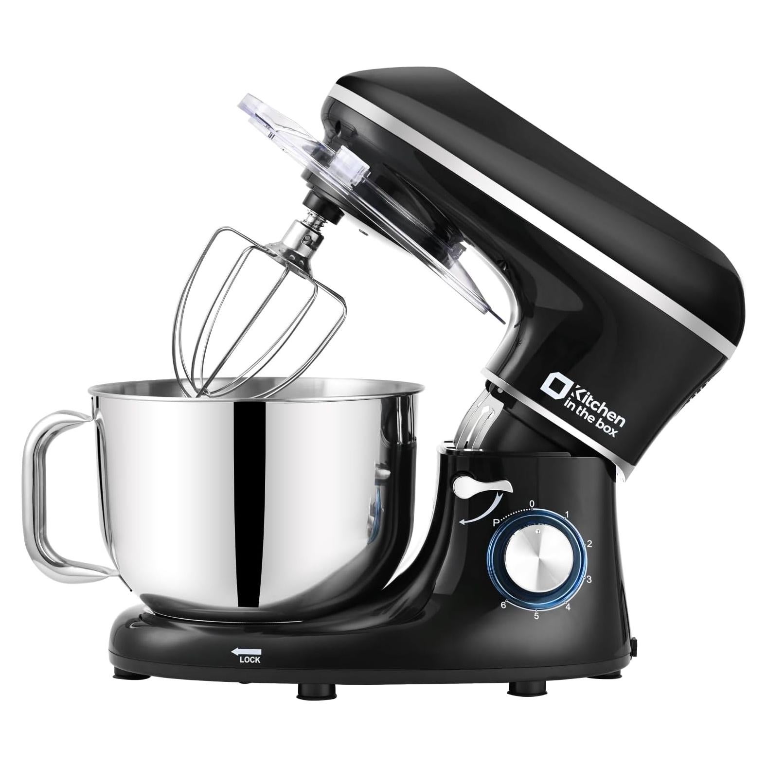 Batidora de pie Kitchen in the Box KSM62 6.5L 660W Negra