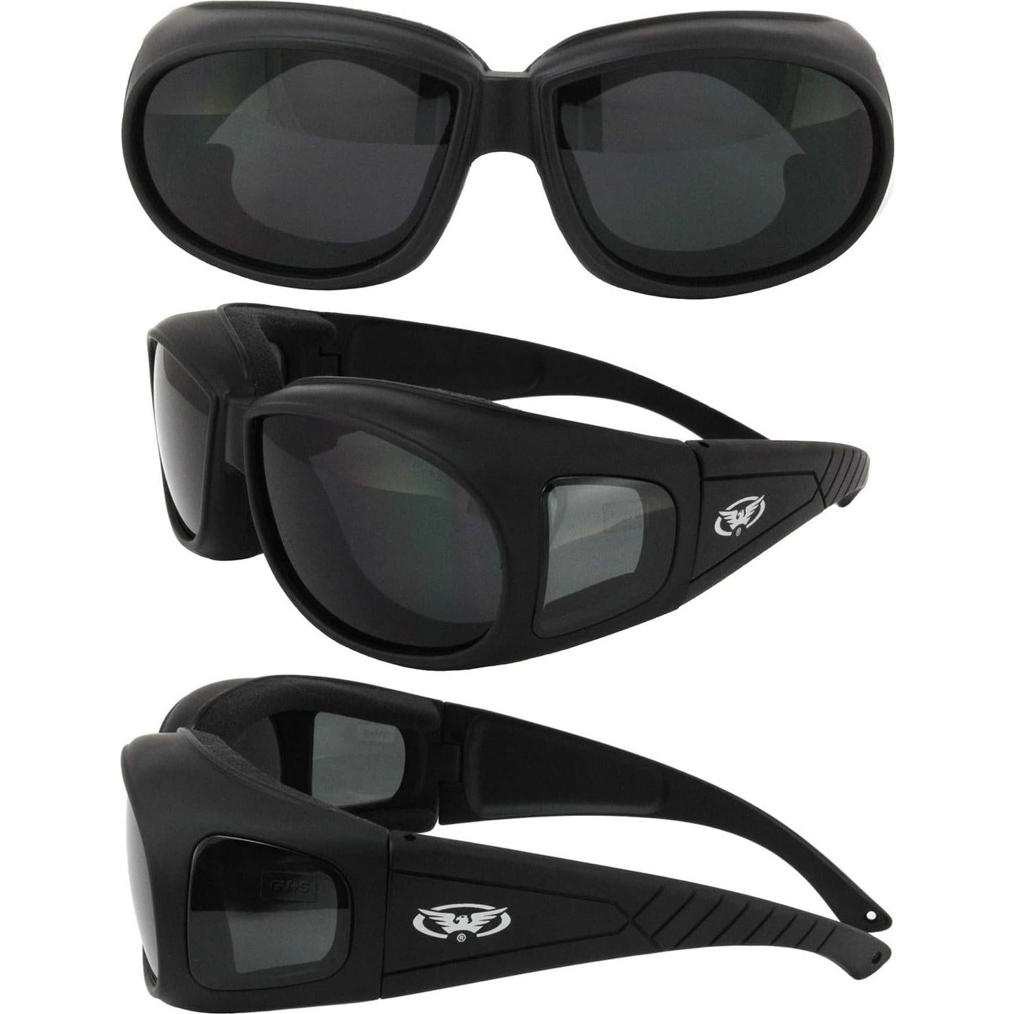 Gafas de sol de motocicleta Global Vision Outfitter con espuma