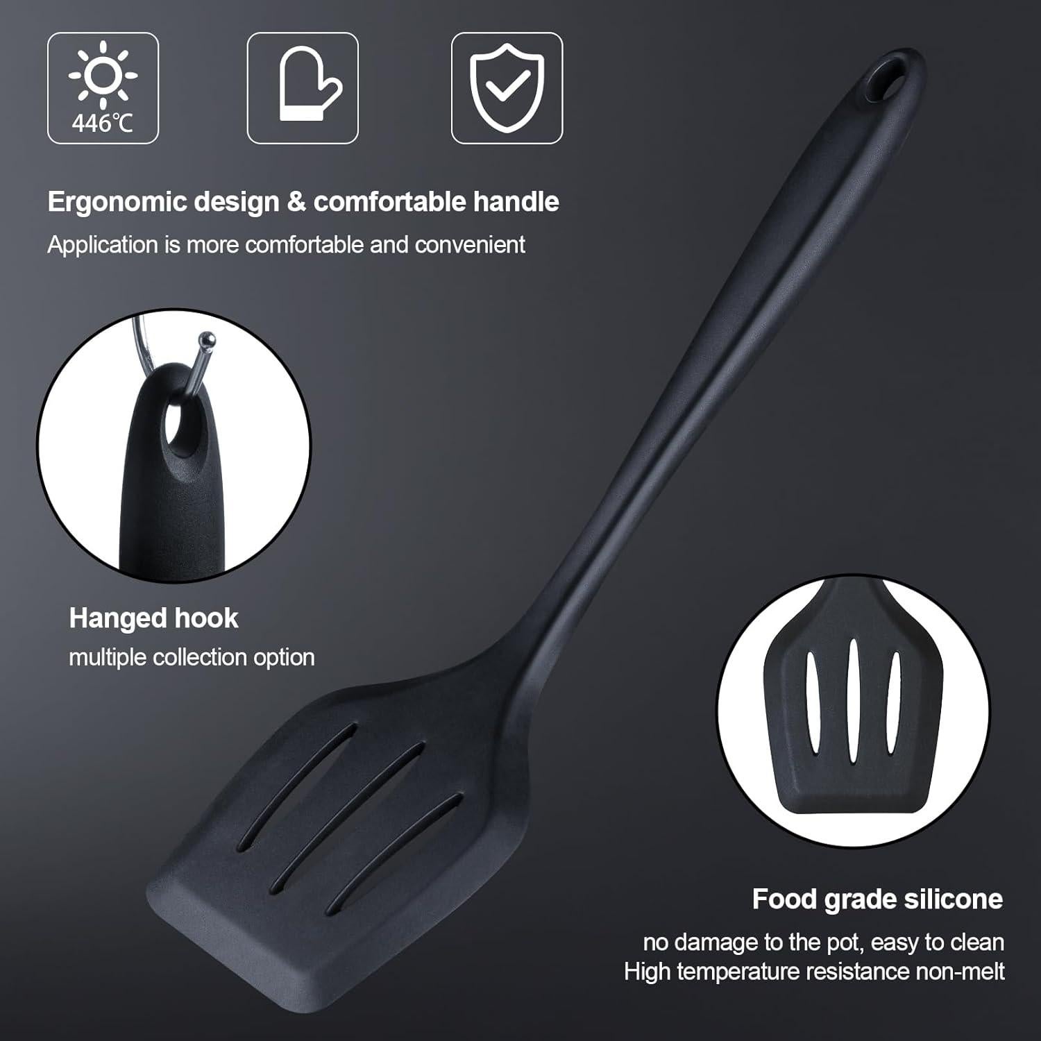 Juego de Utensilios de Cocina RAXCO 18 Piezas con Cuchillos y Soporte